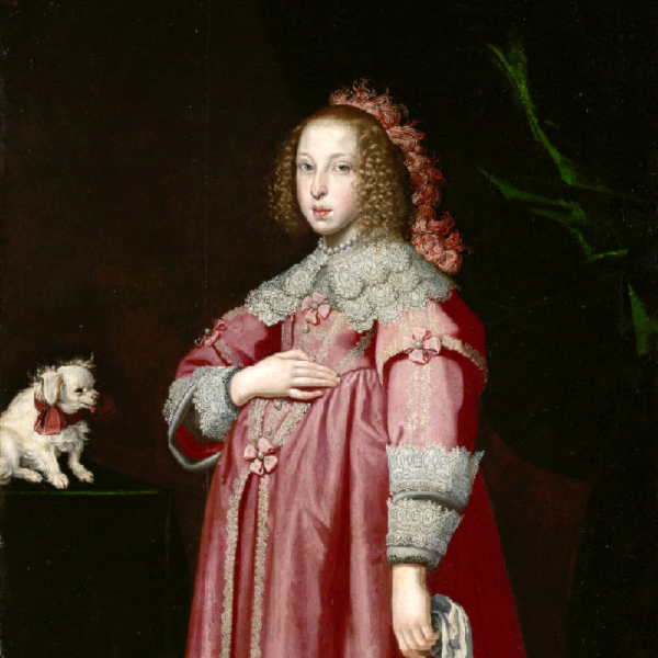 Kaiserin Maria Leopoldine im hochschwangeren Zustand, 1649 / Lorenzo Lippi auf wikipedia, public domain https://www.khm.at/objektdb/detail/2394