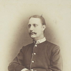 Ausschnitt der Fotografie von Karl Salvator (1839-1892) von Adele Perlmutter, Atelier Adèle. Datiert 1874.