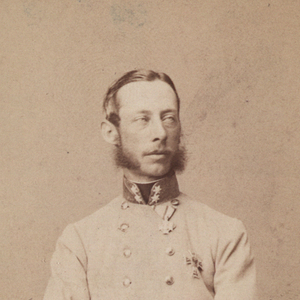 Ausschnitt der Fotografie von Wilhelm (1827-1894) von Ludwig Angerer. Um 1870.