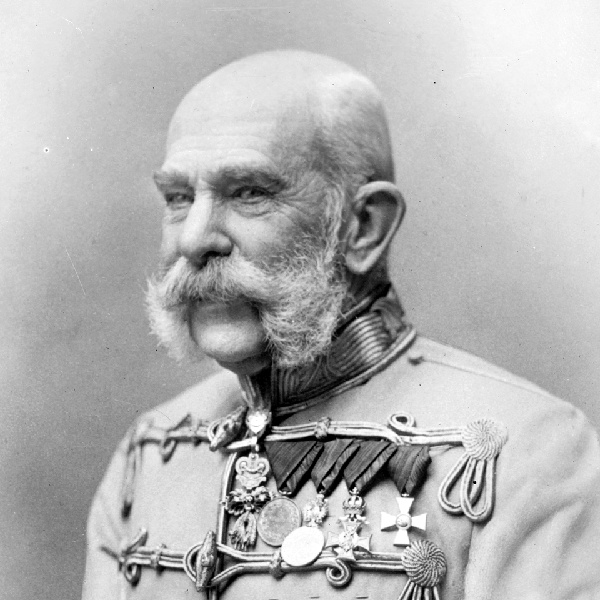 Emperor Franz Josef of Austria, in uniform, undated. Credit: Library of Congress