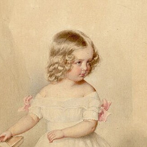 Ausschnitt der Grafik von Maria Anna (1835-1840) von Josef Kriehuber. Datiert 1838.