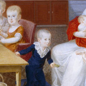 Ausschnitt des Gemäldes von Joseph Franz (1799-1807) von Bernhard von Guérard. Datiert 1803.
